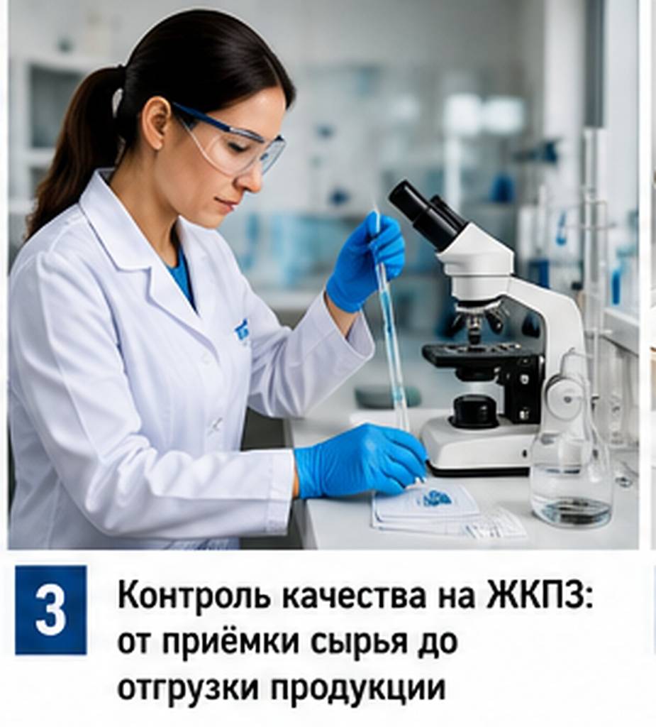 Лабораторный контроль продукции ЖКПЗ