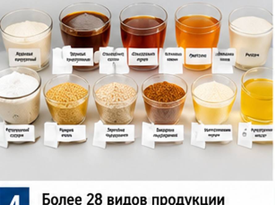 Продукты глубокой переработки кукурузы
