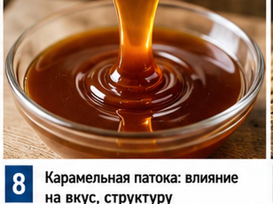 Карамельная патока для кондитерских изделий