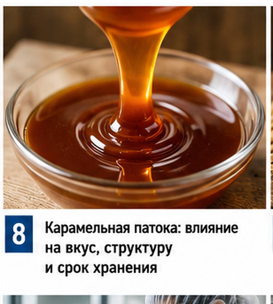 Карамельная патока для кондитерских изделий