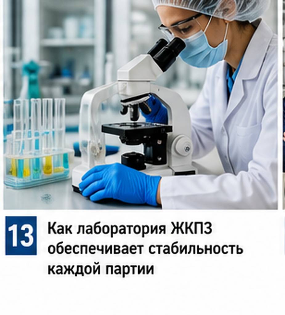 Современная лаборатория Жаркентского крахмалопаточного завода